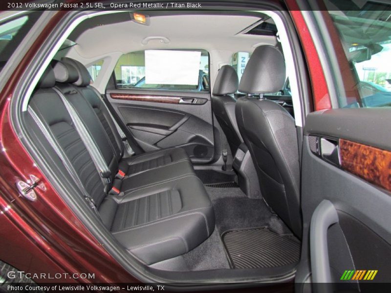 Opera Red Metallic / Titan Black 2012 Volkswagen Passat 2.5L SEL