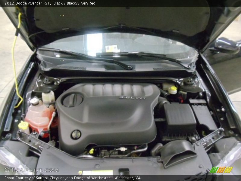 Black / Black/Silver/Red 2012 Dodge Avenger R/T