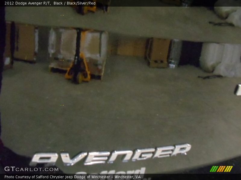 Black / Black/Silver/Red 2012 Dodge Avenger R/T