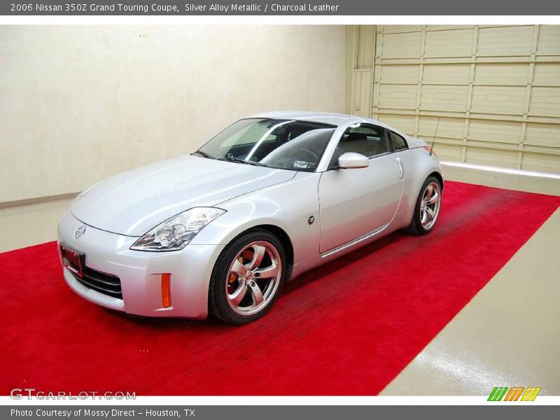 Silver Alloy Metallic / Charcoal Leather 2006 Nissan 350Z Grand Touring Coupe