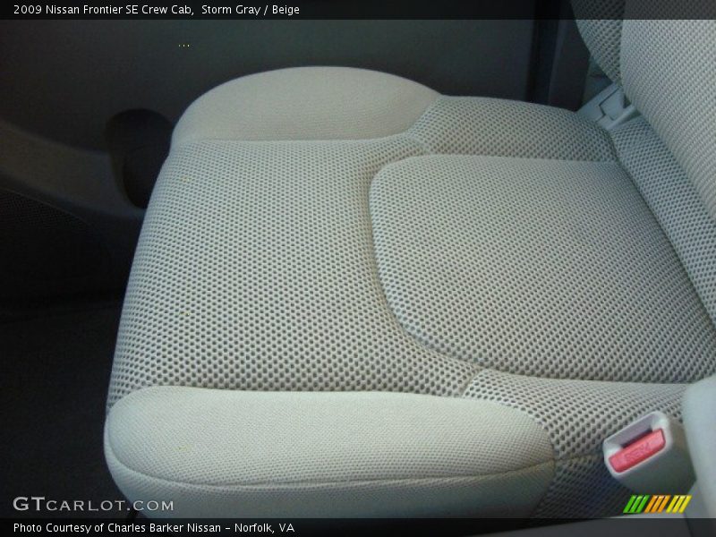 Storm Gray / Beige 2009 Nissan Frontier SE Crew Cab