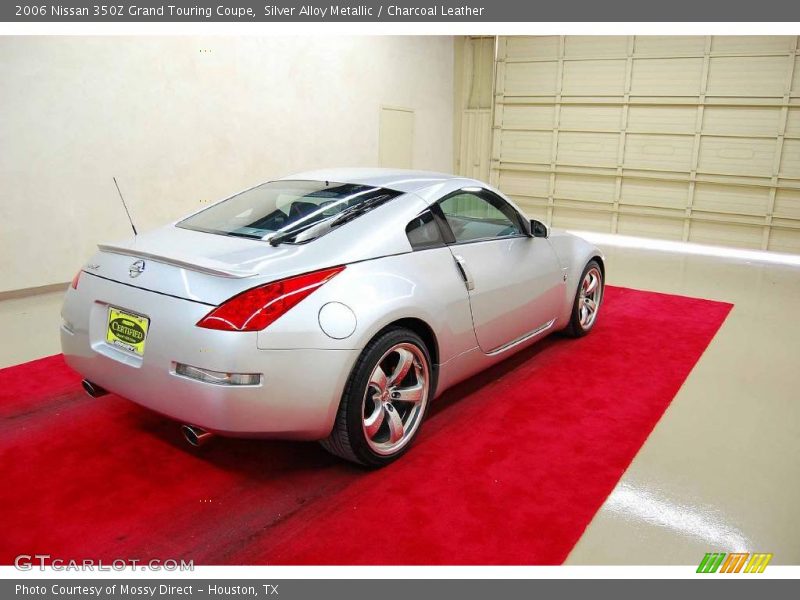 Silver Alloy Metallic / Charcoal Leather 2006 Nissan 350Z Grand Touring Coupe