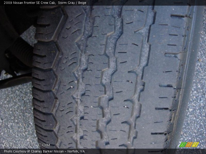 Storm Gray / Beige 2009 Nissan Frontier SE Crew Cab