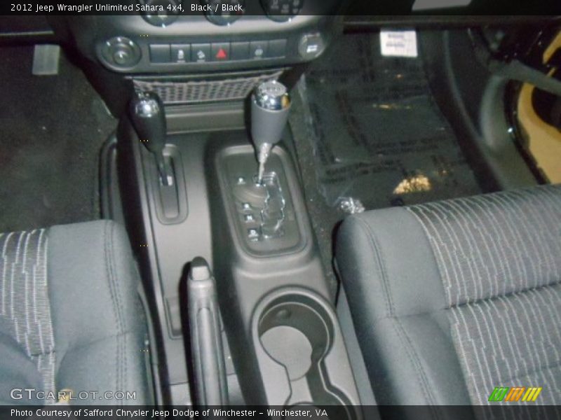 Black / Black 2012 Jeep Wrangler Unlimited Sahara 4x4