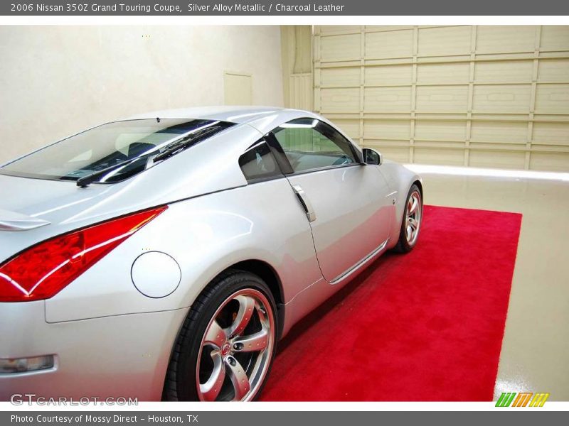 Silver Alloy Metallic / Charcoal Leather 2006 Nissan 350Z Grand Touring Coupe