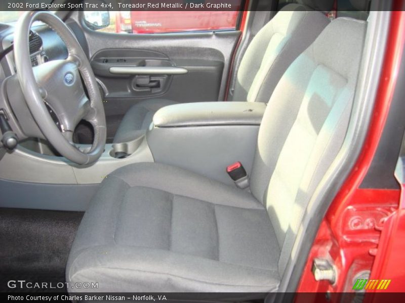 Toreador Red Metallic / Dark Graphite 2002 Ford Explorer Sport Trac 4x4