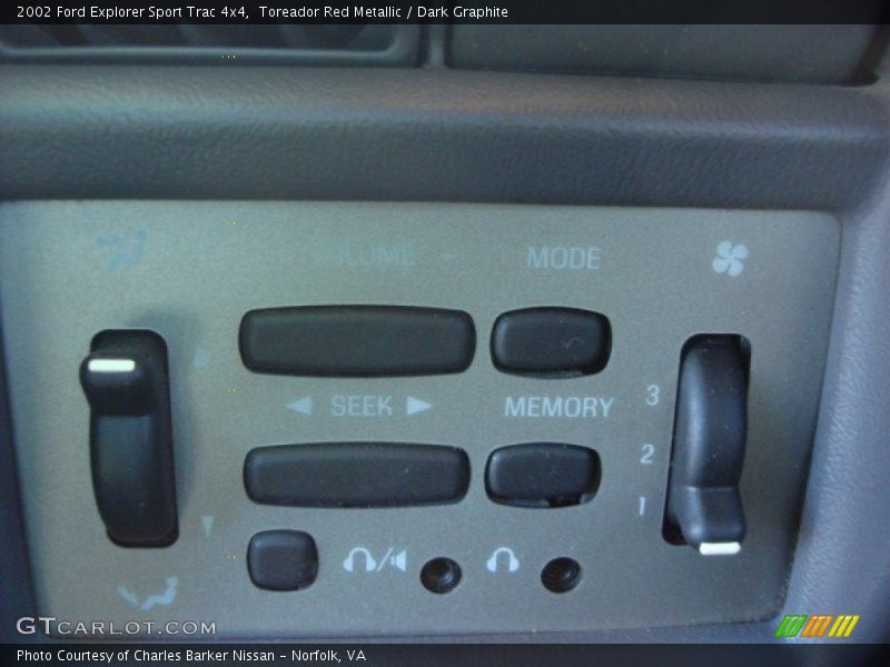 Toreador Red Metallic / Dark Graphite 2002 Ford Explorer Sport Trac 4x4