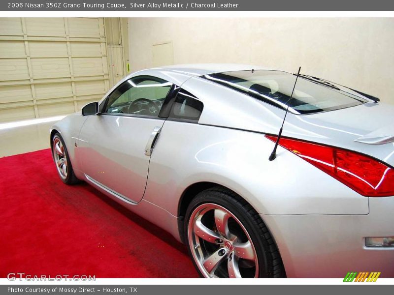Silver Alloy Metallic / Charcoal Leather 2006 Nissan 350Z Grand Touring Coupe