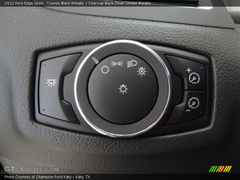 Tuxedo Black Metallic / Charcoal Black/Silver Smoke Metallic 2012 Ford Edge Sport