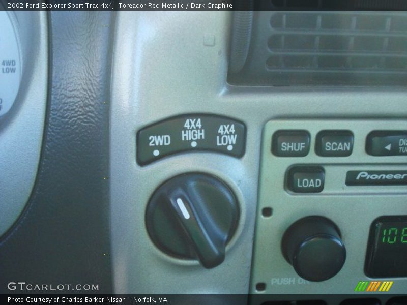 Toreador Red Metallic / Dark Graphite 2002 Ford Explorer Sport Trac 4x4
