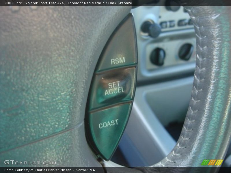 Toreador Red Metallic / Dark Graphite 2002 Ford Explorer Sport Trac 4x4