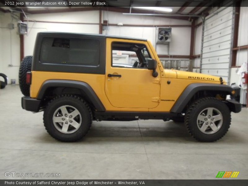  2012 Wrangler Rubicon 4X4 Dozer Yellow
