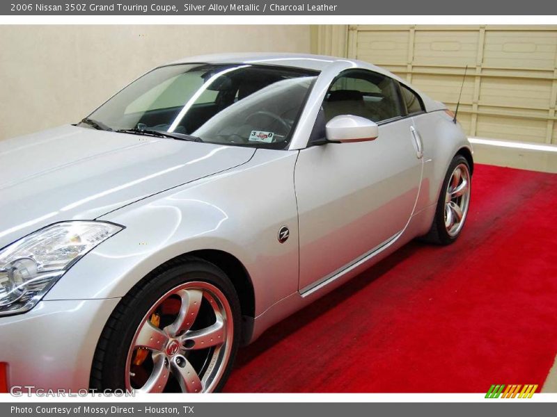 Silver Alloy Metallic / Charcoal Leather 2006 Nissan 350Z Grand Touring Coupe