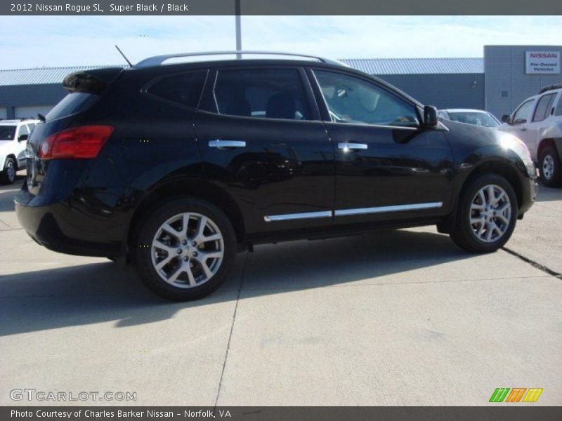 Super Black / Black 2012 Nissan Rogue SL