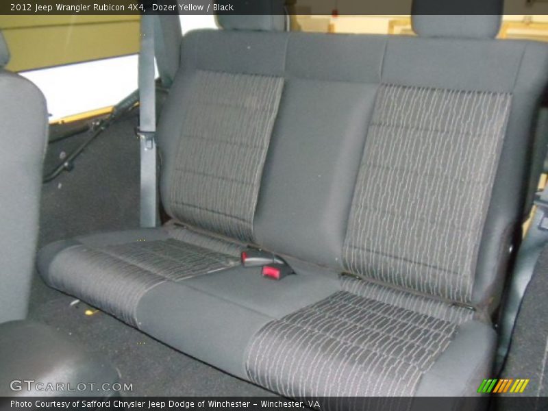 Dozer Yellow / Black 2012 Jeep Wrangler Rubicon 4X4