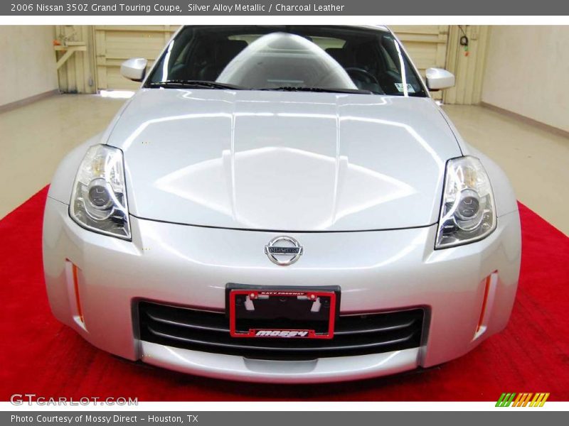 Silver Alloy Metallic / Charcoal Leather 2006 Nissan 350Z Grand Touring Coupe