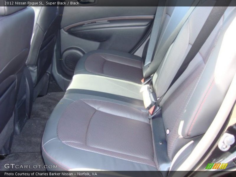 Super Black / Black 2012 Nissan Rogue SL