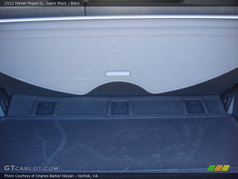 Super Black / Black 2012 Nissan Rogue SL