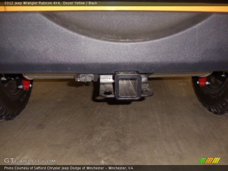 Dozer Yellow / Black 2012 Jeep Wrangler Rubicon 4X4