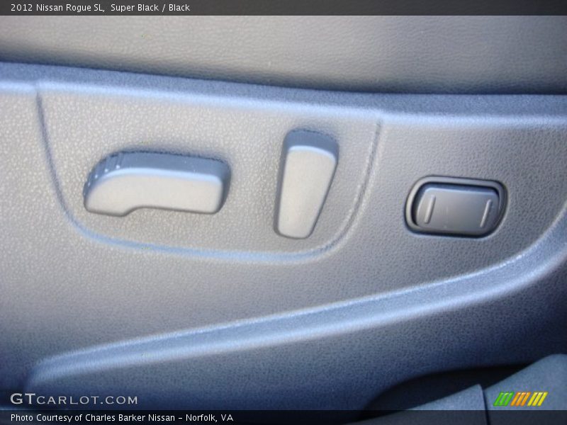 Super Black / Black 2012 Nissan Rogue SL