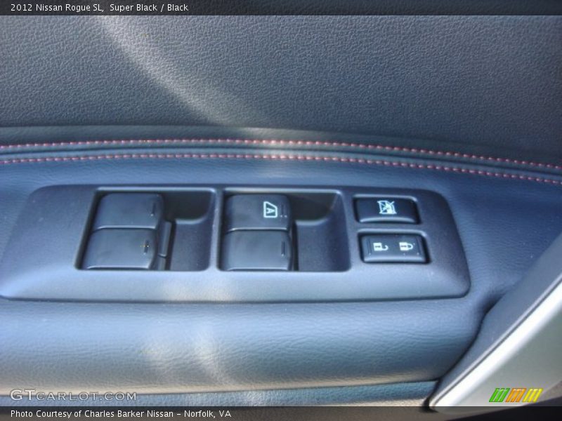 Super Black / Black 2012 Nissan Rogue SL