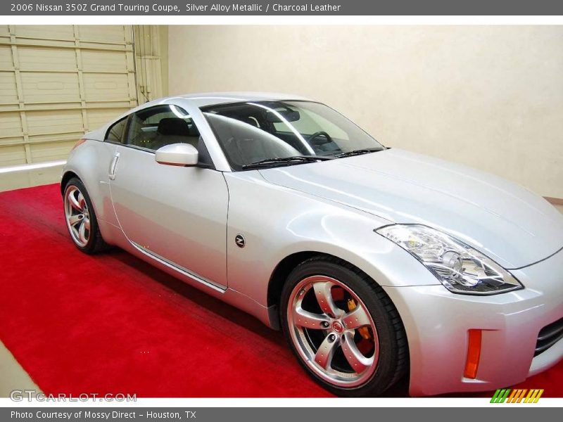 Silver Alloy Metallic / Charcoal Leather 2006 Nissan 350Z Grand Touring Coupe