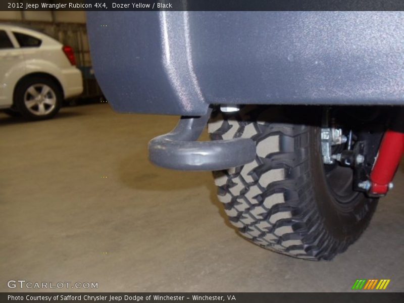 Dozer Yellow / Black 2012 Jeep Wrangler Rubicon 4X4