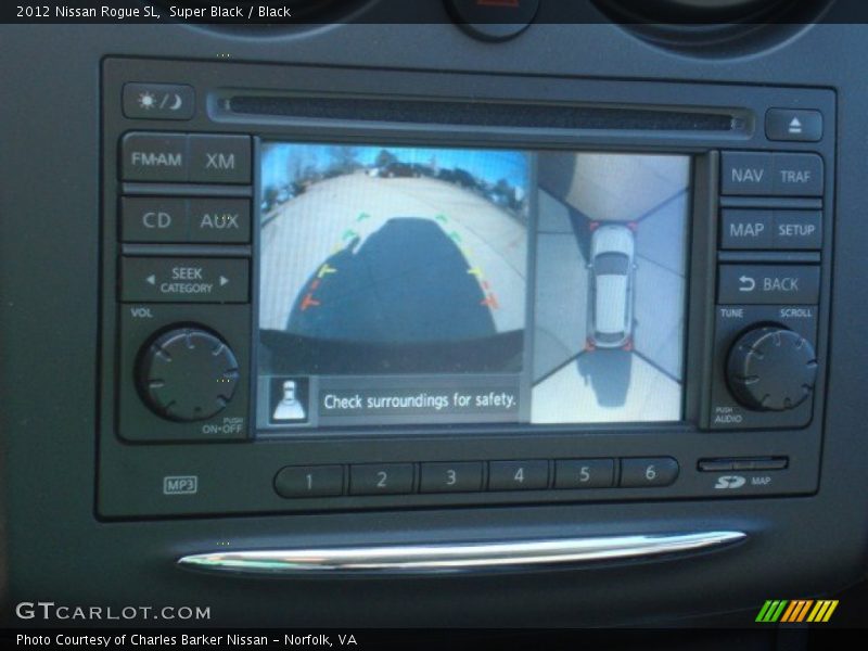 Super Black / Black 2012 Nissan Rogue SL