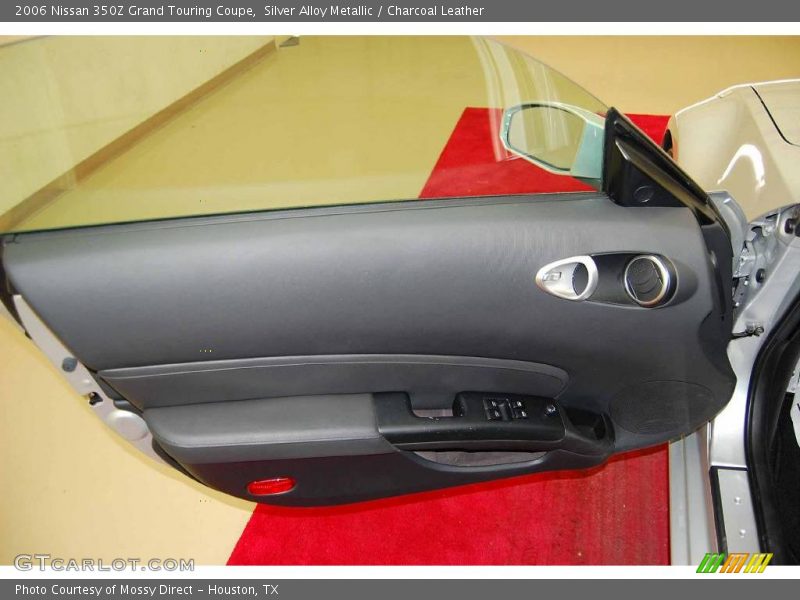 Silver Alloy Metallic / Charcoal Leather 2006 Nissan 350Z Grand Touring Coupe