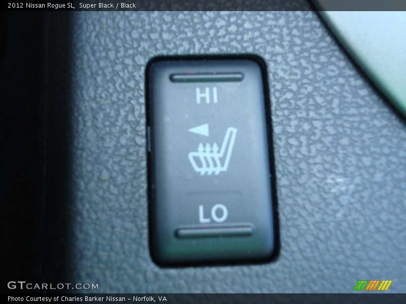 Super Black / Black 2012 Nissan Rogue SL