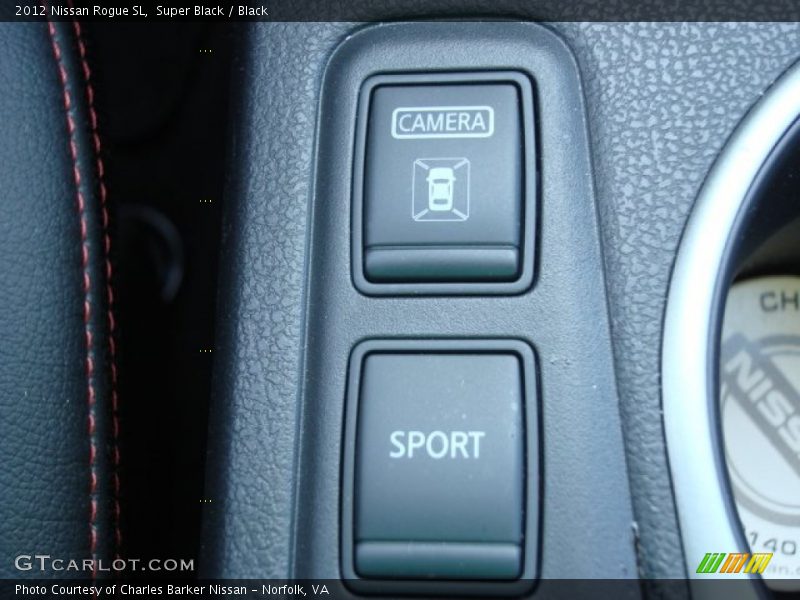 Super Black / Black 2012 Nissan Rogue SL