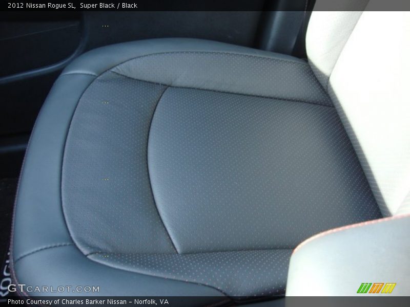 Super Black / Black 2012 Nissan Rogue SL