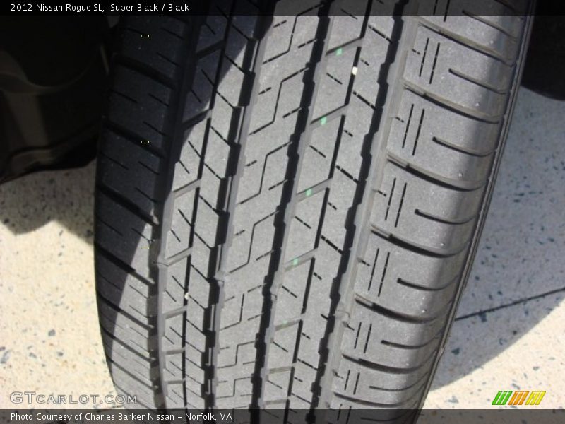 Super Black / Black 2012 Nissan Rogue SL