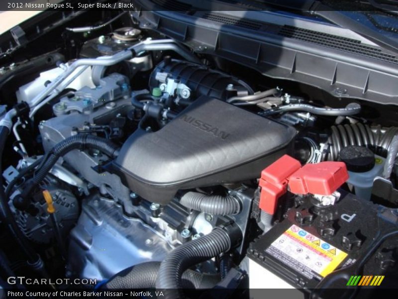 Super Black / Black 2012 Nissan Rogue SL