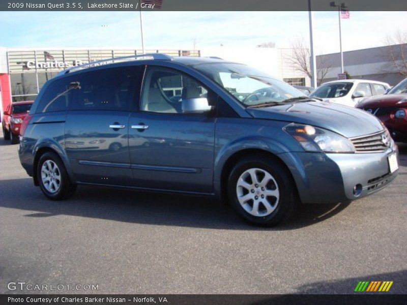 Lakeshore Slate / Gray 2009 Nissan Quest 3.5 S