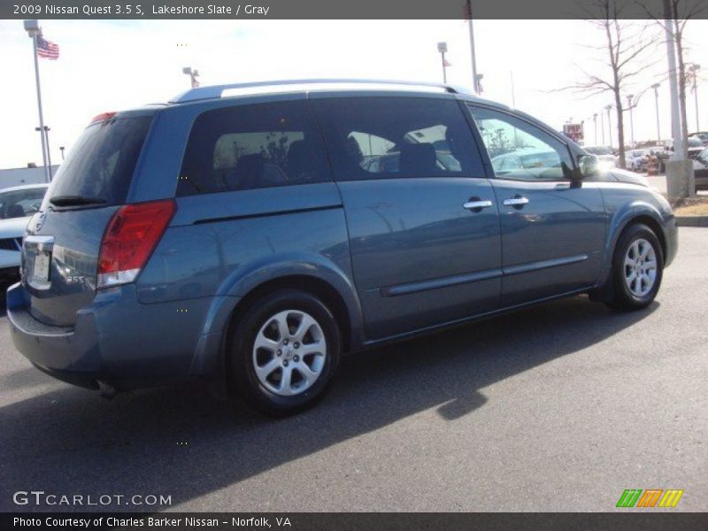 Lakeshore Slate / Gray 2009 Nissan Quest 3.5 S