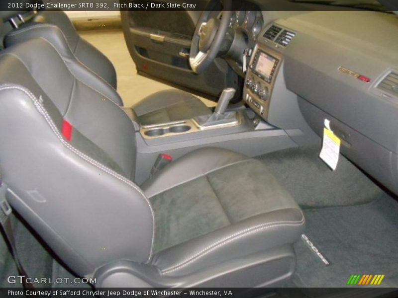  2012 Challenger SRT8 392 Dark Slate Gray Interior