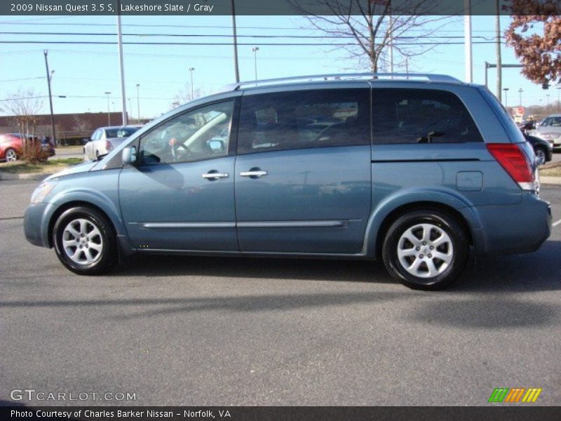 Lakeshore Slate / Gray 2009 Nissan Quest 3.5 S