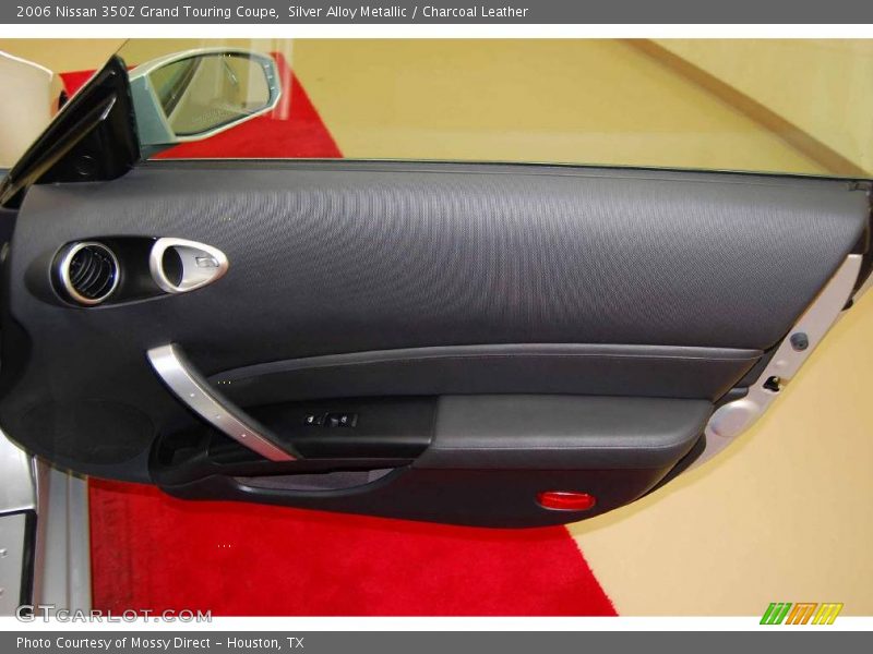 Silver Alloy Metallic / Charcoal Leather 2006 Nissan 350Z Grand Touring Coupe