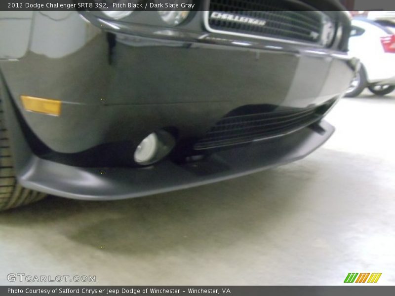 Pitch Black / Dark Slate Gray 2012 Dodge Challenger SRT8 392