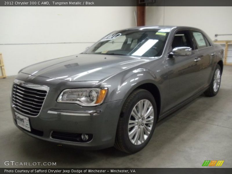 Tungsten Metallic / Black 2012 Chrysler 300 C AWD