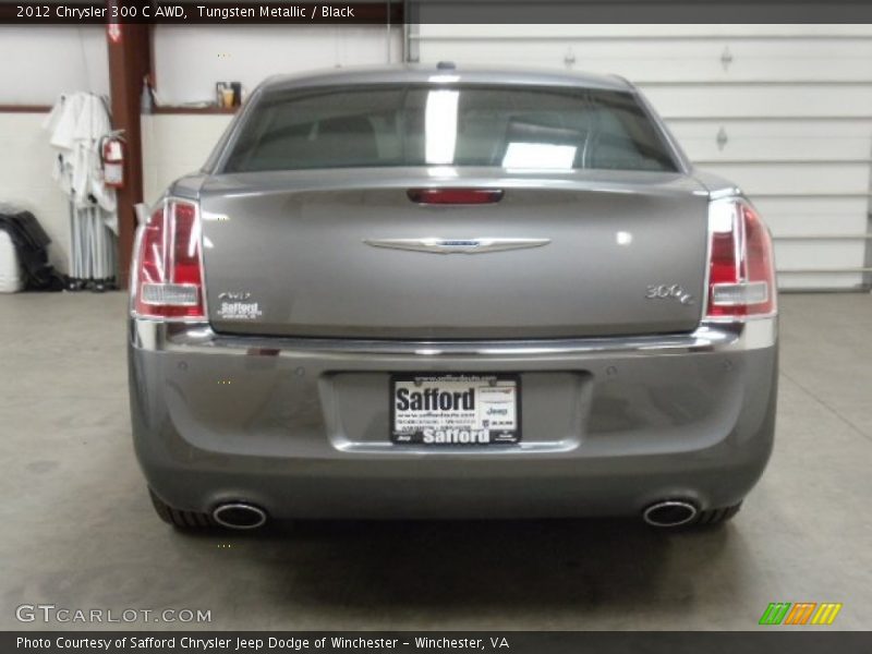 Tungsten Metallic / Black 2012 Chrysler 300 C AWD