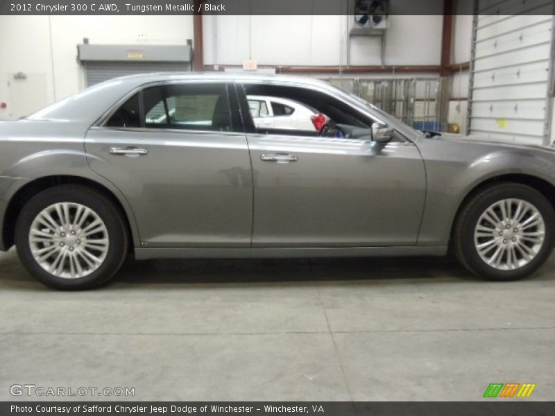 Tungsten Metallic / Black 2012 Chrysler 300 C AWD