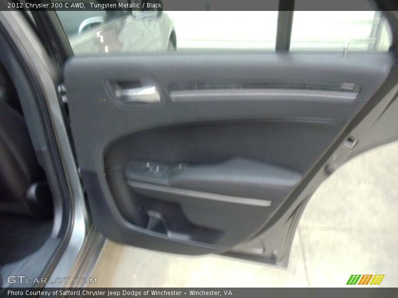 Tungsten Metallic / Black 2012 Chrysler 300 C AWD
