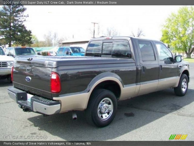  2008 F250 Super Duty XLT Crew Cab Dark Stone Metallic