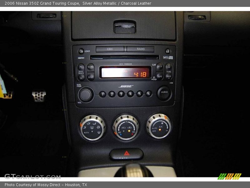 Silver Alloy Metallic / Charcoal Leather 2006 Nissan 350Z Grand Touring Coupe