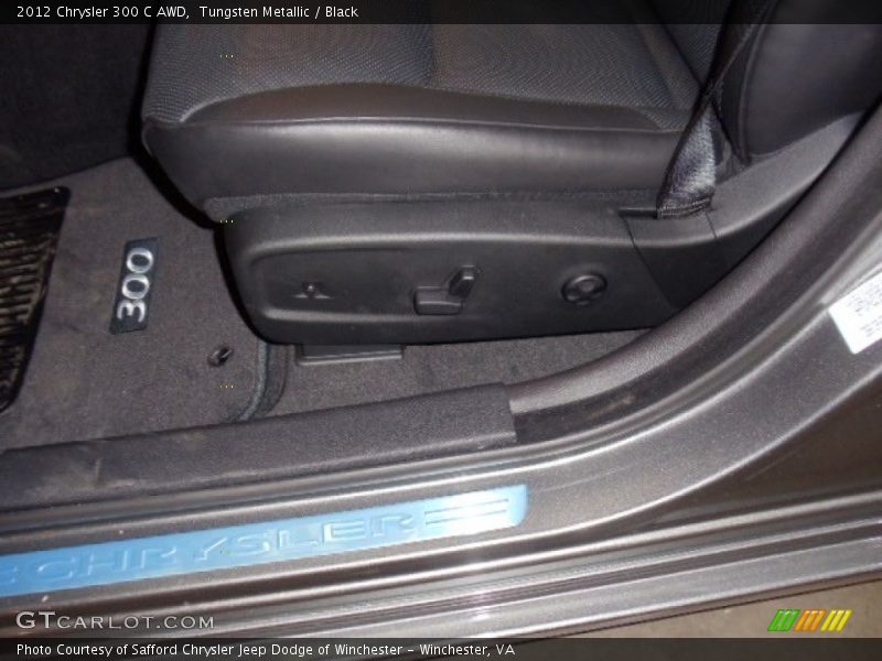 Tungsten Metallic / Black 2012 Chrysler 300 C AWD