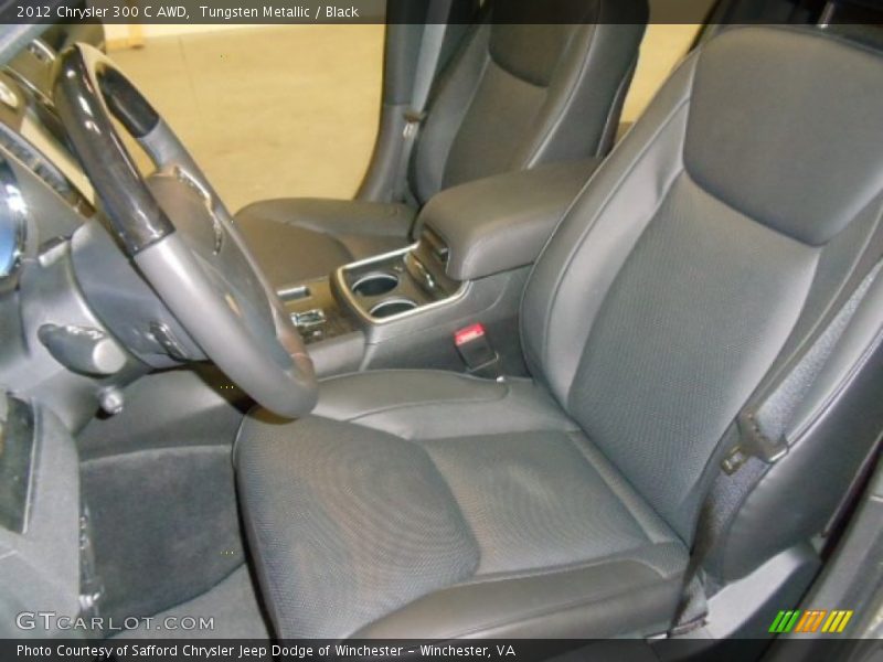 Tungsten Metallic / Black 2012 Chrysler 300 C AWD
