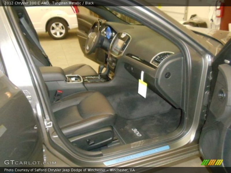Tungsten Metallic / Black 2012 Chrysler 300 C AWD