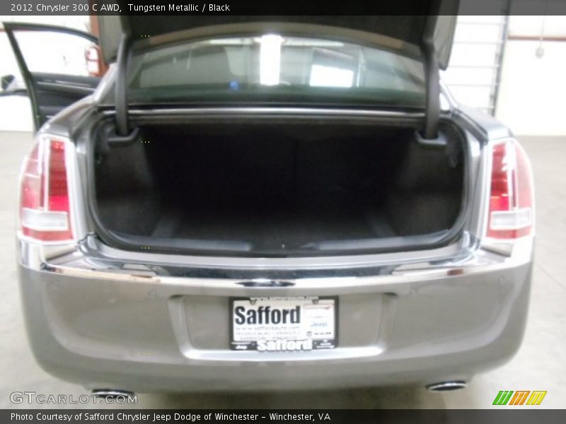 Tungsten Metallic / Black 2012 Chrysler 300 C AWD